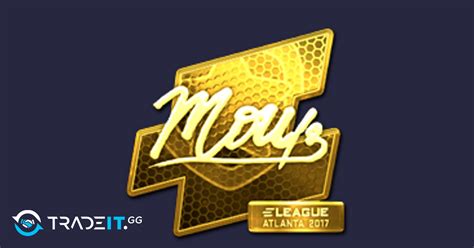 Sticker Mou Gold Atlanta Tradeit