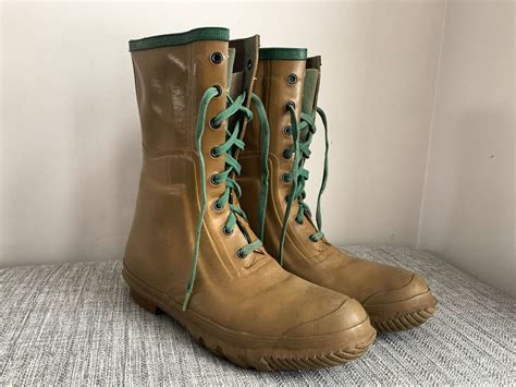 Vintage Rubber Boots Northerner By Servus Made In Usa Etsy