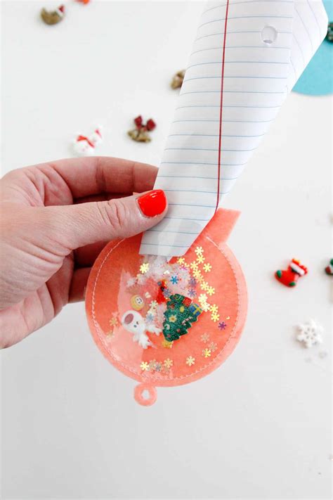 Diy Snow Globe Ornament With Templates See Kate Sew