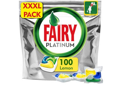 Fairy Platinum All In One Lemon Szt Kapsu Ki Do Zmywarek