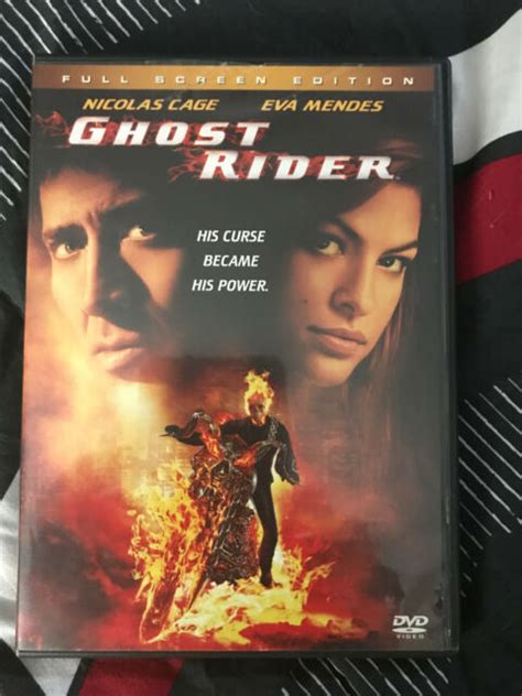 Ghost Rider Dvd 2007 Full Frame Ebay