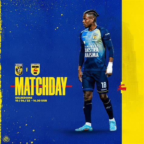 Matchday Vitesse Sc Cambuur · Sc Cambuur