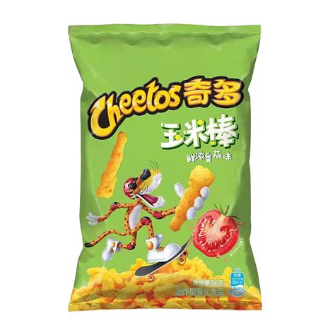 "FritoLay" CHEETOS pomidorų ir sūrio skonio kukurūzų traškučiai 90g