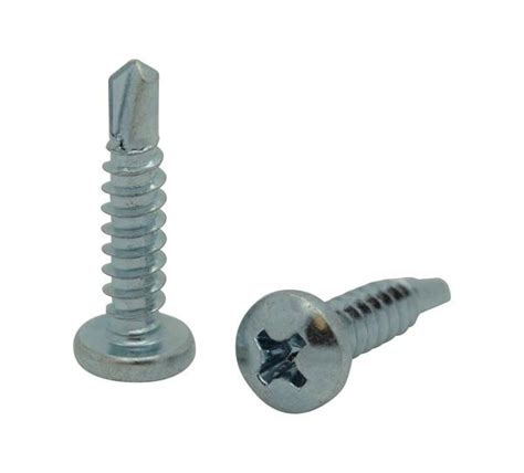 10 16 X 58 Phillips Pan Head Tek Screw 2 Point Zinc