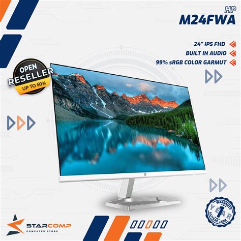 Jual HP M24FWA 24 Monitor LED IPS FHD Dual Speakers Freesync Eyesafe