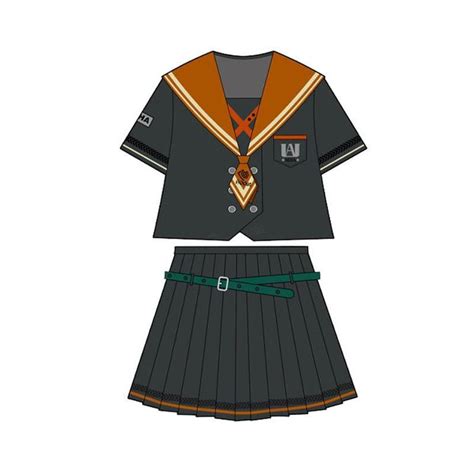 Anime My Hero Academia Female Katsuki Bakugo Jk Uniform Cosplay Costume