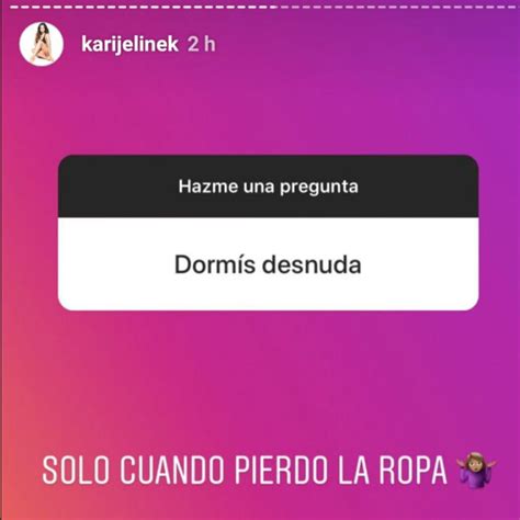 El Cuestionario Ultra Hot A Karina Jelinek En Las Redes Que Enloqueci A Sus Seguidores Infobae