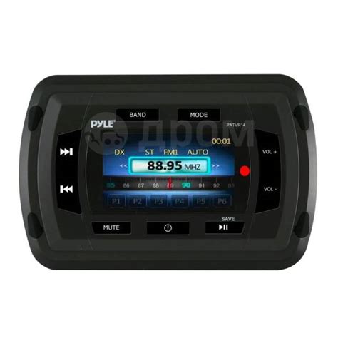 Морское головное устройство Pyle Patvr14 (Bluetooth, AM/FM, USB) с ...