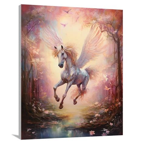 Pegasus In Enchanted Woods Wall Art Posters And Canvas Prints