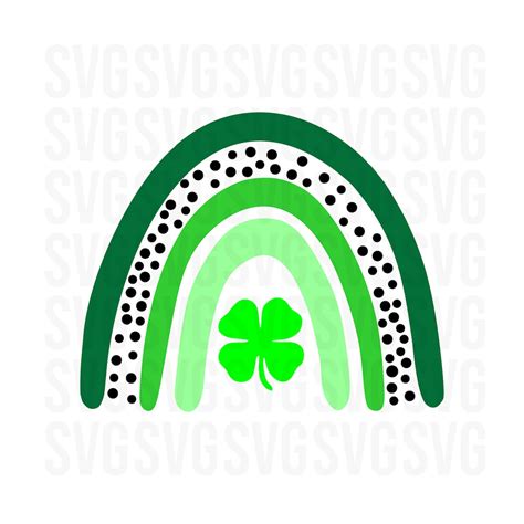 Irish Rainbow Svg St Patricks Day Svg Drinking Svg Clover Etsy