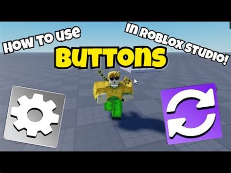 How To Use BUTTONS In Roblox Studio YouTube