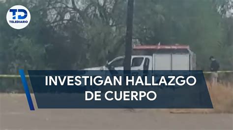 Investigan hallazgo de cuerpo en terreno baldío YouTube