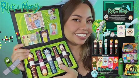 Maquillaje Rick and Morty SHEGLAM Colección YouTube