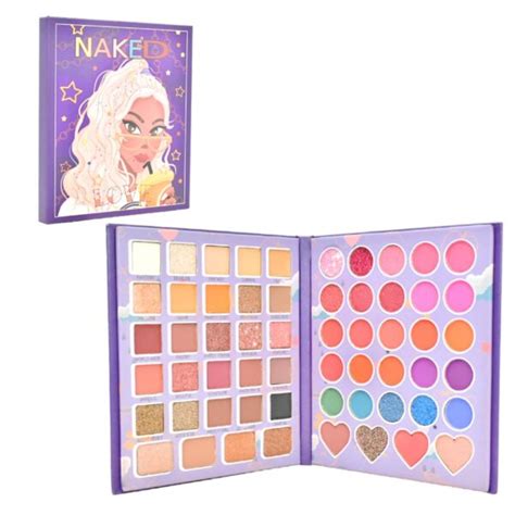 Paleta De Sombras Caja Morada Love Naked De 58 Colores Mode GT