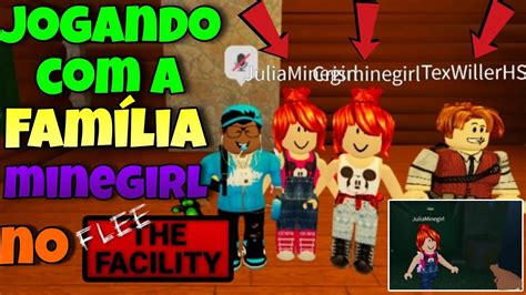 JOGANDO A JULIA MINEGIRL NO MARRETÃO FAMÍLIA MINEGIRL Roblox