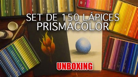 Unboxing Y Test Rápido Set De 150 Lápices Prismacolor Youtube