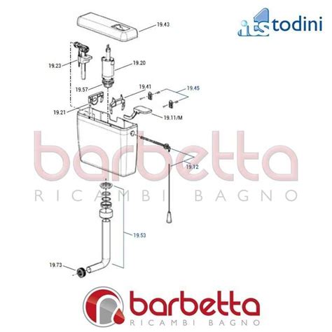 Membrana Di 19 57 Ricambi Its Todini Ricambi Bagno Barbetta