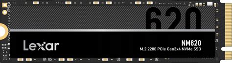 Dysk SSD Lexar NM620 512GB M 2 2280 PCIE X4 Gen3 NVMe LNM620X512GRNNNG