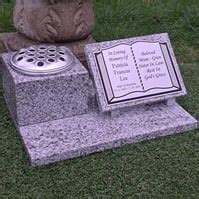 Memorial Grave Stone Marker Personalised Granit Folksy