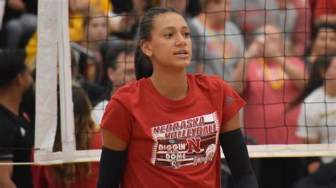 Nebraska Volleyball Harper Murray Talks Huskers Spring Match Youtube