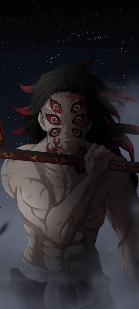 Download Ripped Demon Slayer Kokushibo Wallpaper
