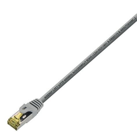 Aisens Cable De Red Rj S Ftp Cat M Gris Pccomponentes Pt