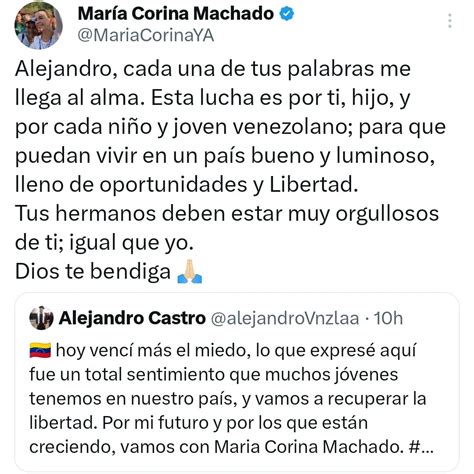 Vente Venezuela On Twitter Rt Alejandrovnzlaa Que Honor Recibir