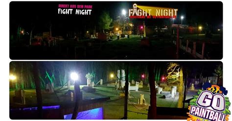 Samstag Fight Night Go Paintball Adventure Park