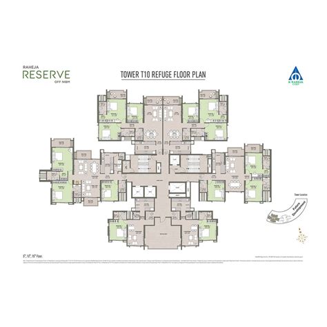 Raheja Reserve At Nibm 2 3 Bhk Flats In Nibm Pune