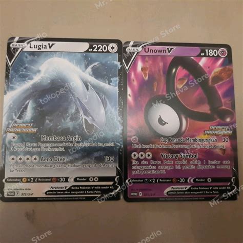 Jual Lugia V Unown V Pemicu Paradigma Pokemon Indonesia Shopee