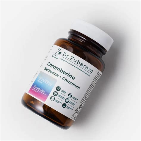 Хромберин, 60 капсул Dr. Zubareva купить в интернет-магазине клиники ...