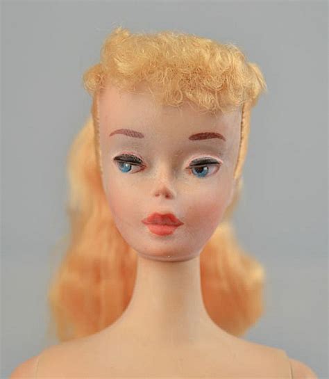 Sold Price Blonde Ponytail Barbie Doll In An Original Black