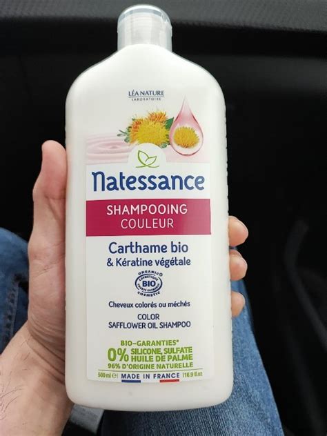 Natessance Shampooing Couleur Carthame K Ratine Bio Ml Inci Beauty