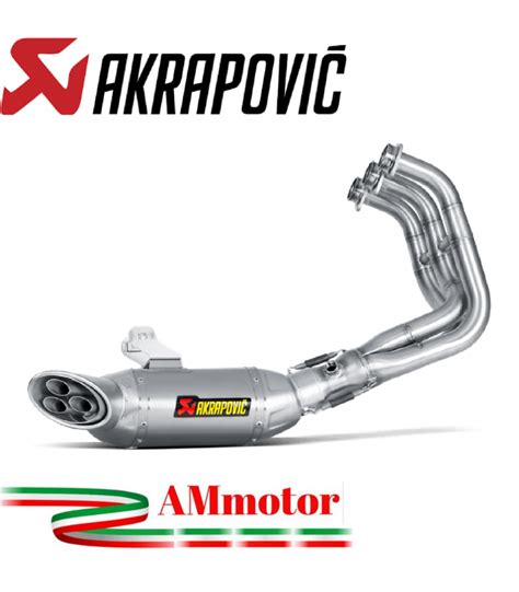 Akrapovic Yamaha Mt Impianto Di Scarico Completo Racing