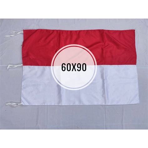 Jual Bendera Merah Putih Ukuran 60 X 90cm Bendera Indonesia Bendera