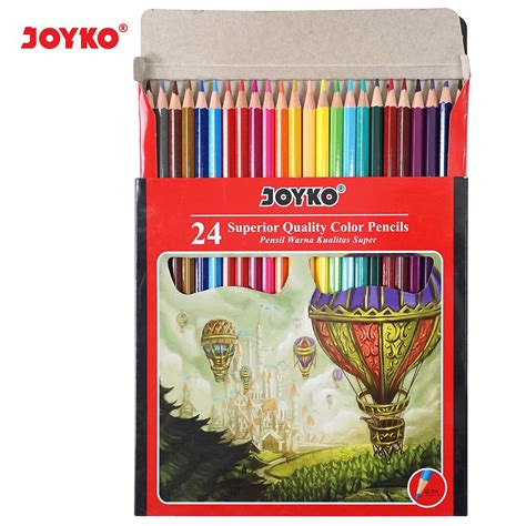 Jual Joyko Pensil Warna Superior Quality Color Pencils Hexagonal Grip