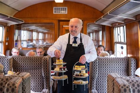 Afternoon Tea At The Gloucestershire Warwickshire Steam Railway