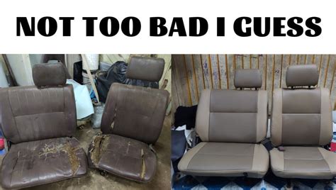 How To Reupholster Car Seats Yourself First Degree Log Book Picture