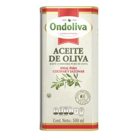 Aceite De Oliva Ondoliva 500 Ml Walmart