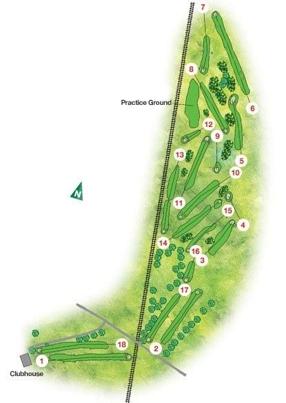 Troon Golf Courses Map Joby Rosana