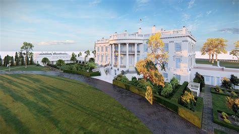 The White House Complex 3d Model By Alphagroup