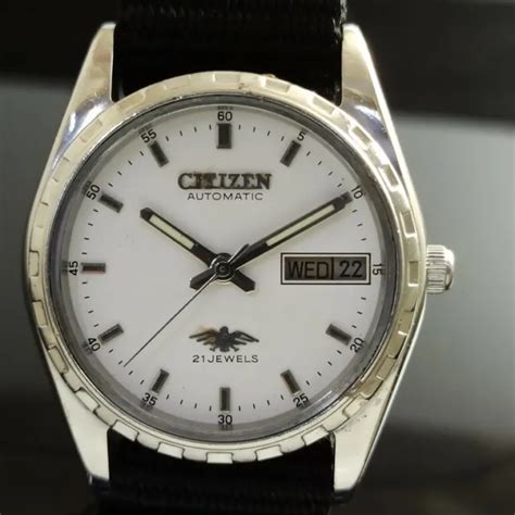 Rare Vintage Citizen Auto 8200 Japan Mens D D Original Dial Watch 483j A247947 2 Eur 39 70