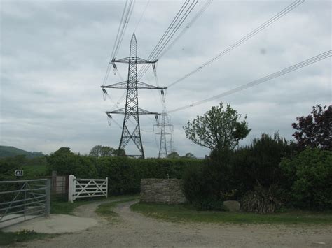 Pylon Towers Over The Gateway © Sarah Charlesworth Geograph Britain