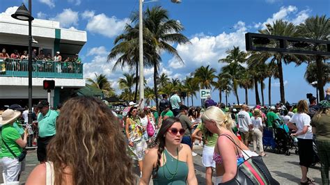 Fort Lauderdale Spring Break Live Exploring Saturday Afternoon