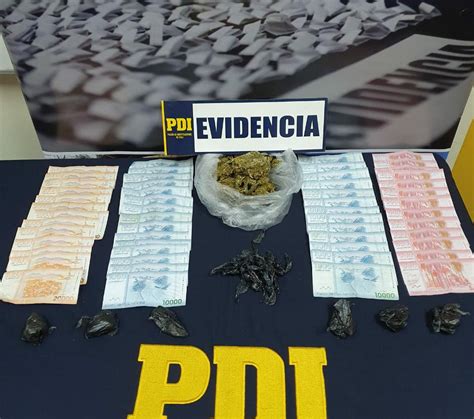 PDI detiene a mujer por microtráfico de cannabis sativa en Castro ELN