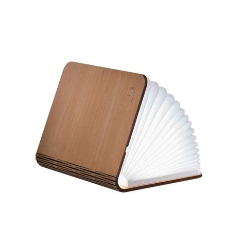 LAMPE MINI LIVRE EN BOIS D ÉRABLE PLIANTE GINGKO