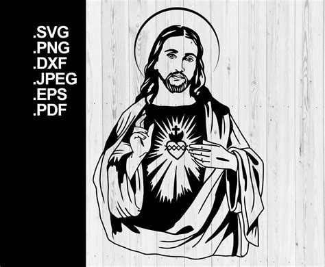 Jesus Svg Jesus Christ Svg Jesus Svg Bundle Svg Eps Dxf Png Design
