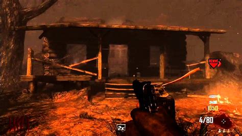 Black Ops Zombies Tranzit Hidden Log Cabin Bowie Knife Location