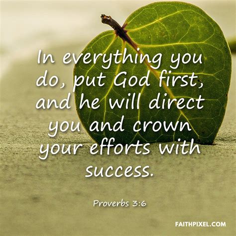 He Will Direct You And Crown Your Efforts With Success By Arrol