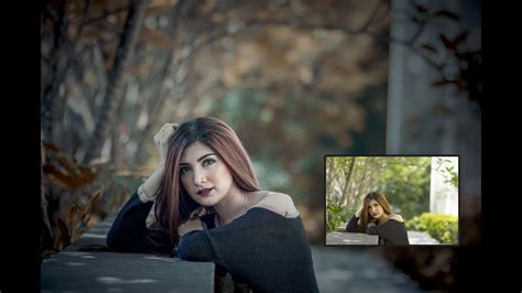 How To Edit Outdoor Portrait Photoshop Cc Tutorial Youtube